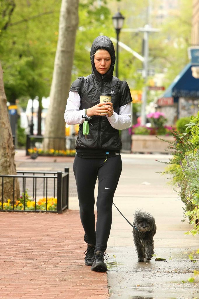 Claire Danes Was Strolling With Her Dog in Soho-3