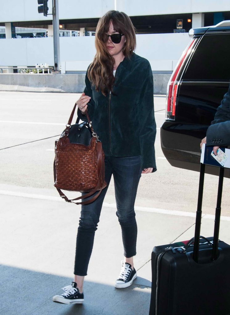 Dakota Johnson Was Seen at a LAX Airport in LA-4