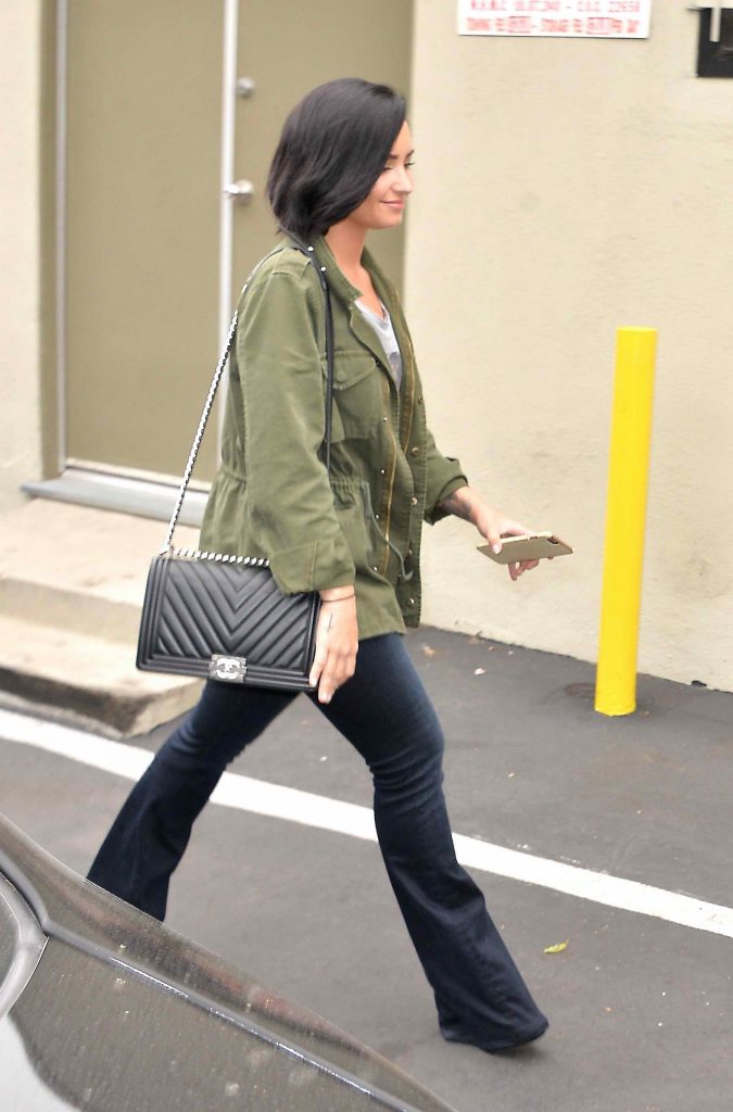 Demi Lovato Visits the Office in West Hollywood-4
