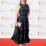 Emily Berrington at The House of Fraser BAFTA 2016 at Royal Festival Hall in London