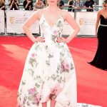 Genevieve Gaunt at The House of Fraser BAFTA 2016 at Royal Festival Hall in London