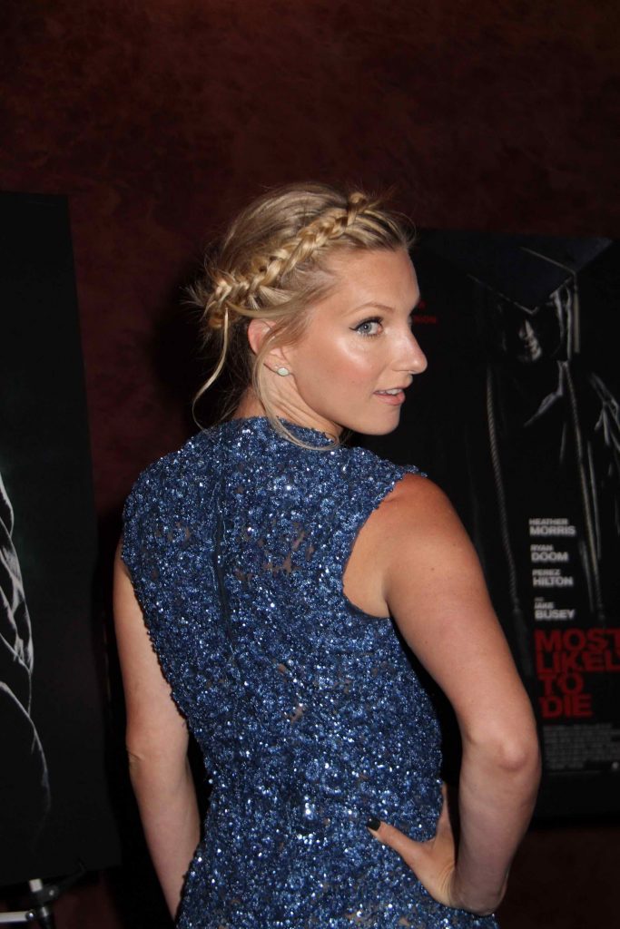 Heather Morris at the Most Likely to Die Los Angeles Premiere-4