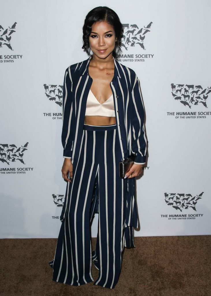 Jhene Aiko at the Humane Society of the United States to the Rescue Gala at Paramount Studios in Hollywood-1