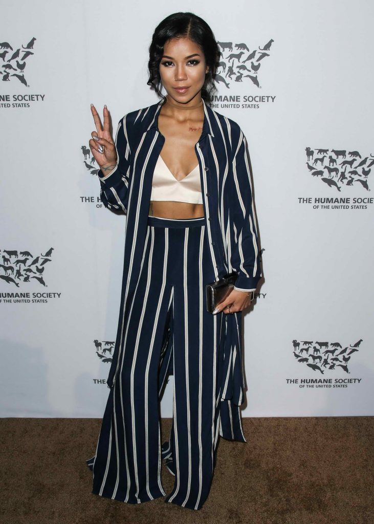 Jhene Aiko at the Humane Society of the United States to the Rescue Gala at Paramount Studios in Hollywood-2