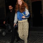 Lily Cole Leaves the Chiltern Fire House in London