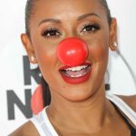 Melanie Brown Attends the NBC’s Red Nose Day Special in Los Angeles