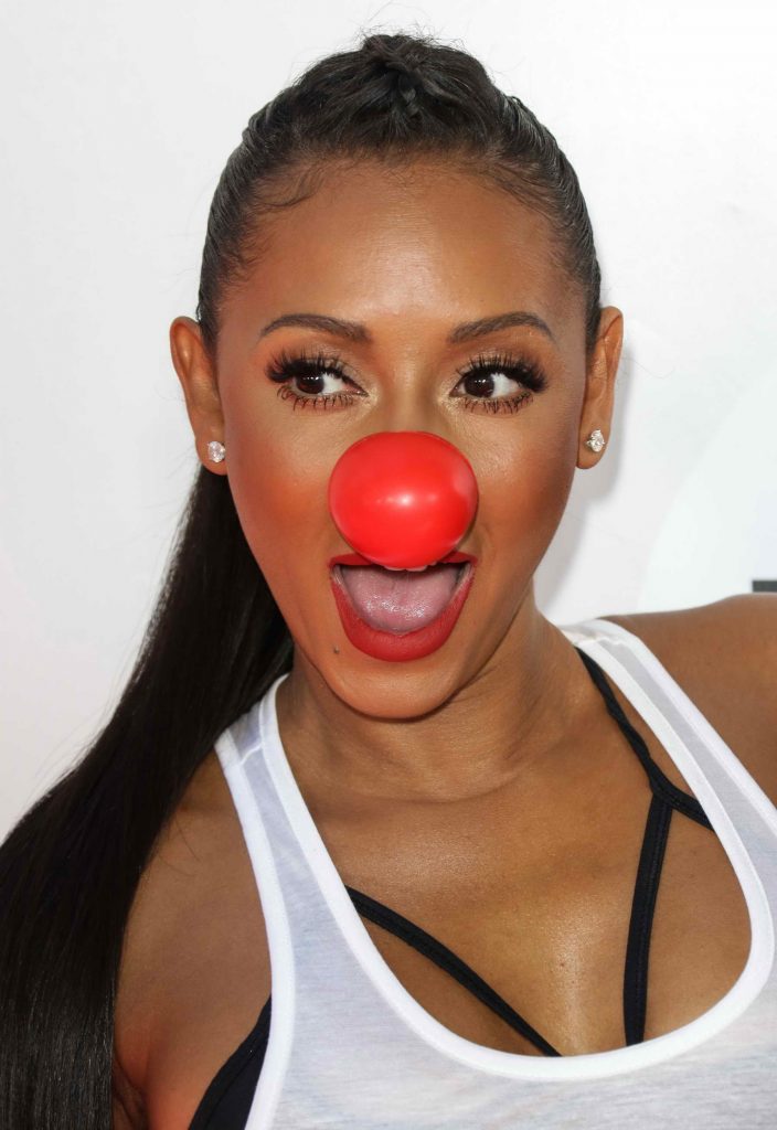 Melanie Brown Attends the NBC's Red Nose Day Special in Los Angeles-4