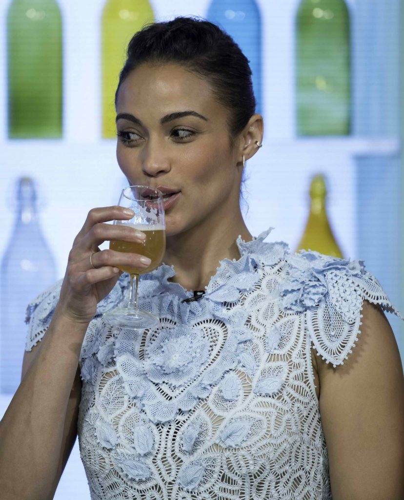 Paula Patton Attends the Sunday Brunch TV Show in London-3