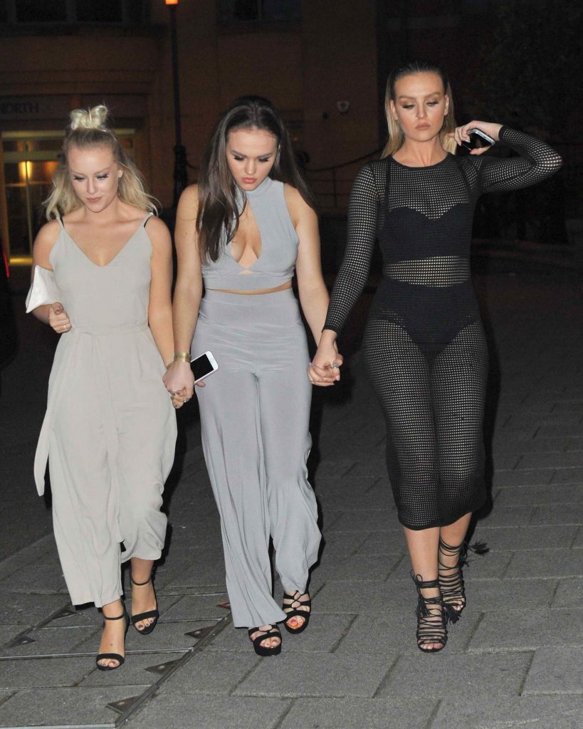 Perrie Edwards Out in Newcastle WithHer Friends-5