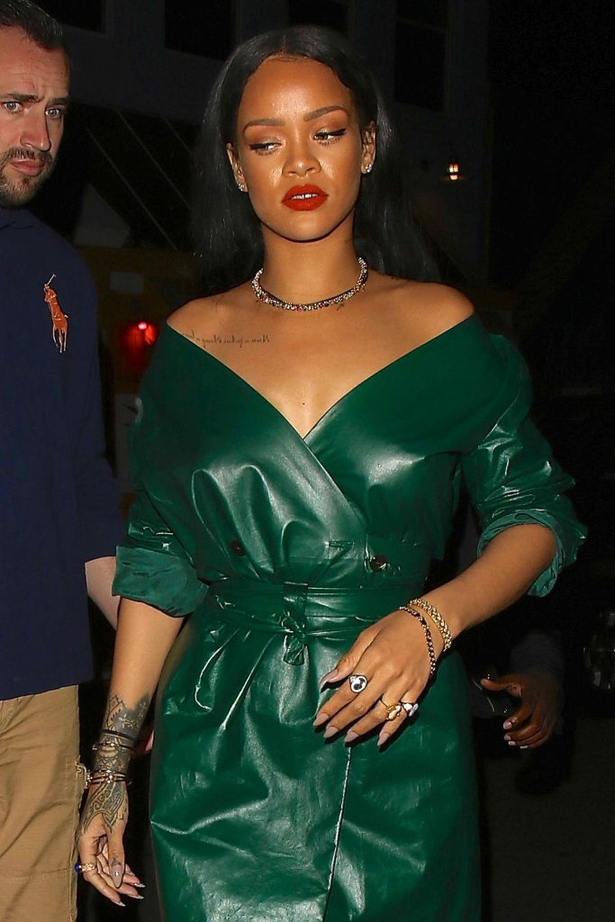 Rihanna Leaves Dinner at Giorgio Baldi in Santa Monica-5