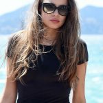 Xenia Tchoumitcheva Out and About in Cannes