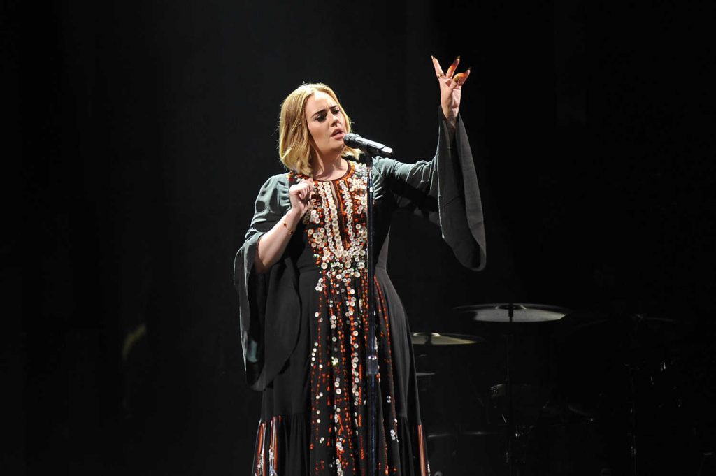 Adele Performes at Glastonbury Festival 2016 in UK-5