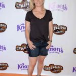 Alison Sweeney at Knotts Berry Farm in Buena Park, California
