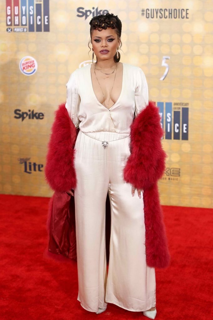 Andra Day at the Spike TV's Guys Choice 2016 in Culver City-4