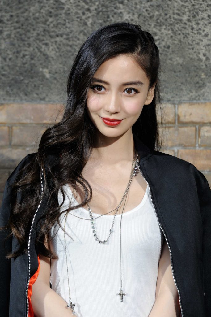 Angelababy at the Givenchy Show During Paris Men's Fashion Week-3