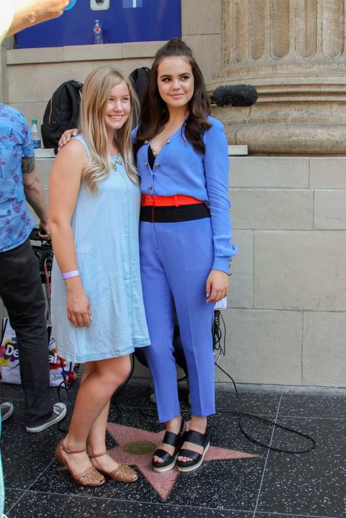 Bailee Madison at Video Segment Shoot at the El Capitan Theatre in Hollywood-4