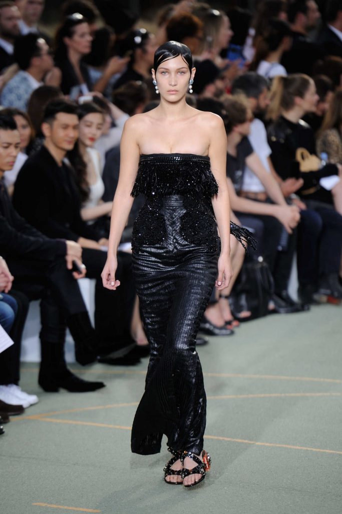 Bella Hadid at the Givenchy Show During Paris Men's Fashion Week-2