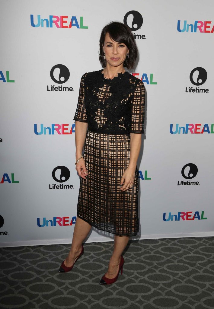 Constance Zimmer at the Lifetime's UnReal Screening in Los Angeles-3