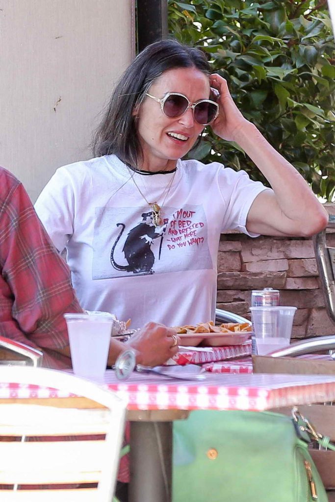 Demi Moore at Pinches Tacos in West Hollywood-2