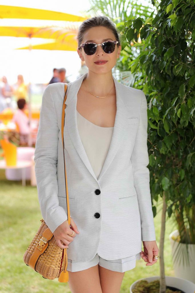 Elizabeth Olsen at the Ninth Annual Veuve Clicquot Polo Classic at Liberty State Park in New Jersey-5