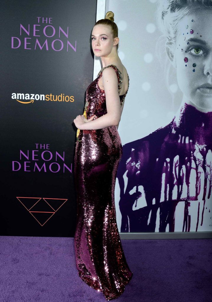 Elle Fanning at The Neon Demon Los Angeles Premiere-3