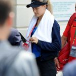 Eugenie Bouchard Was Seen at All England Club in London