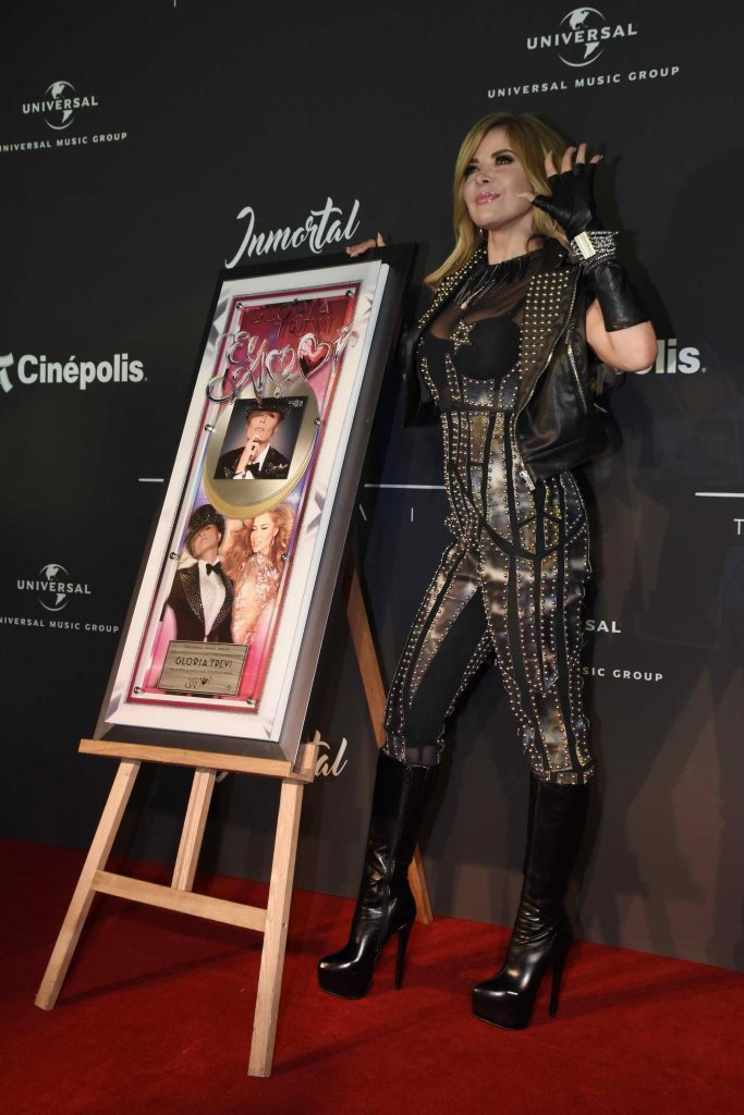 Gloria Trevi at Immortal Album Launch in Mexico City-2