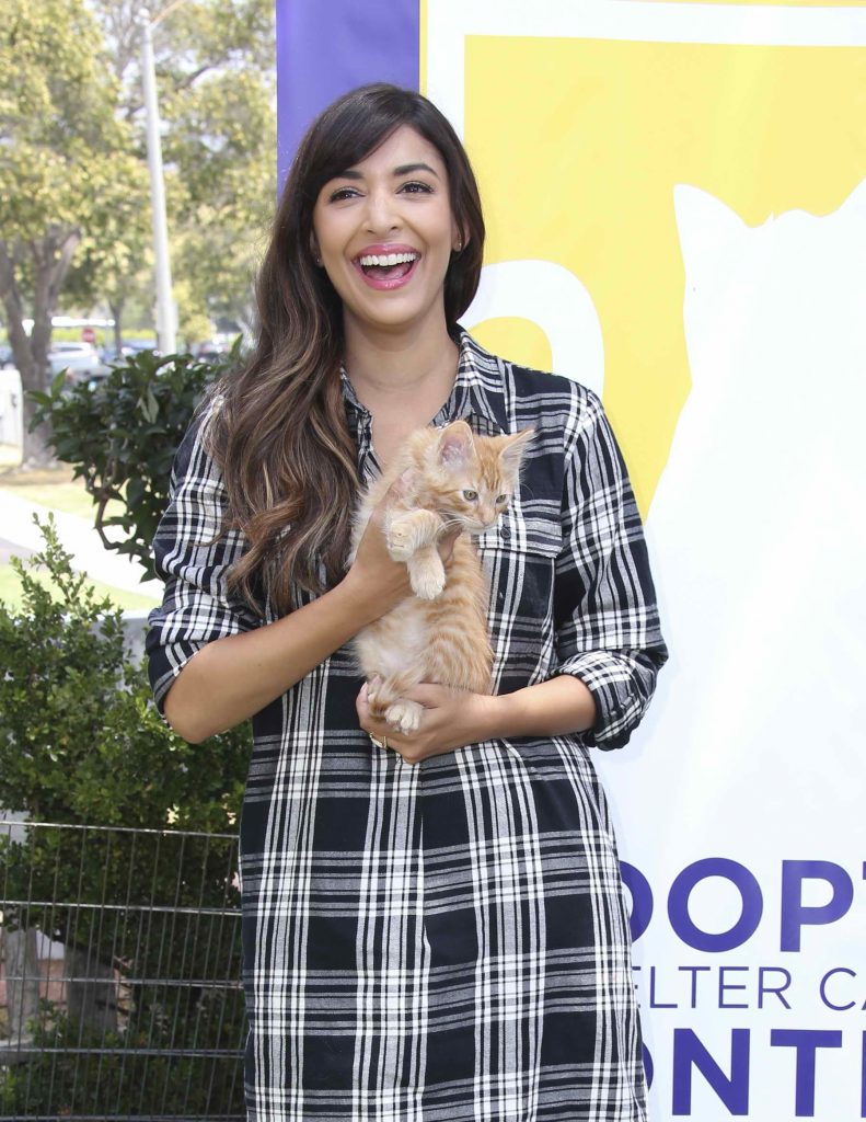 Hannah Simone at Adopt a Shelter Cat Event in Beverly Hills-4