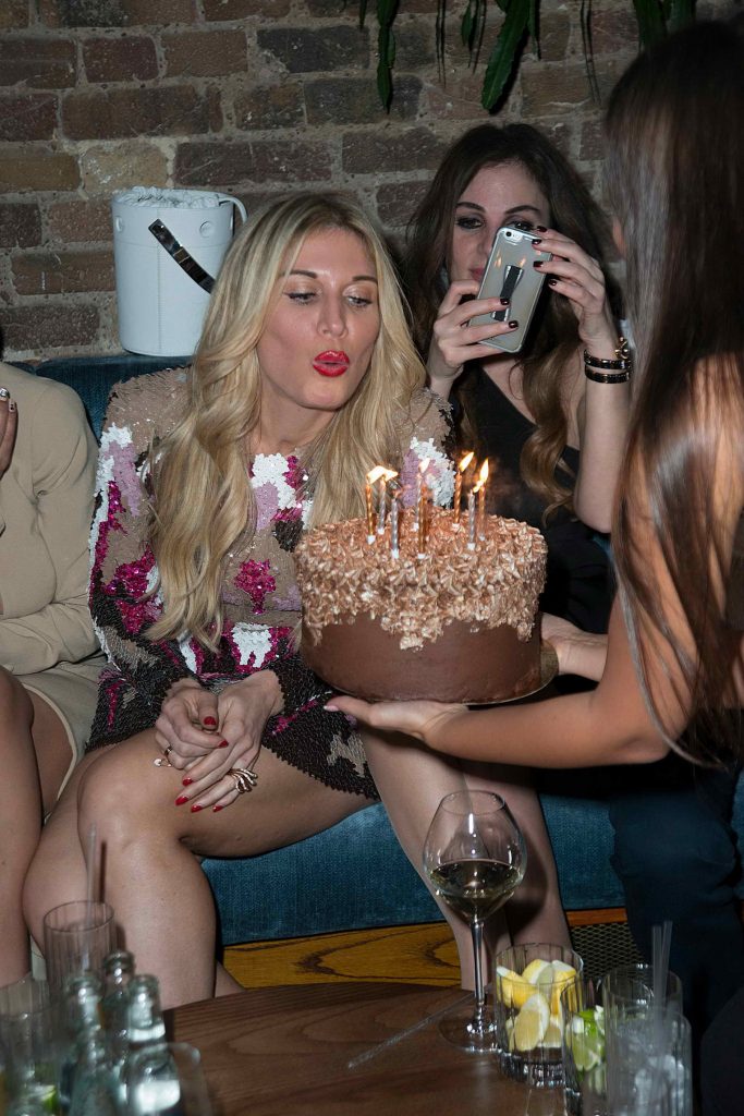 Hofit Golan at Her Birthday Celebration at Ours Restaurant in London-6
