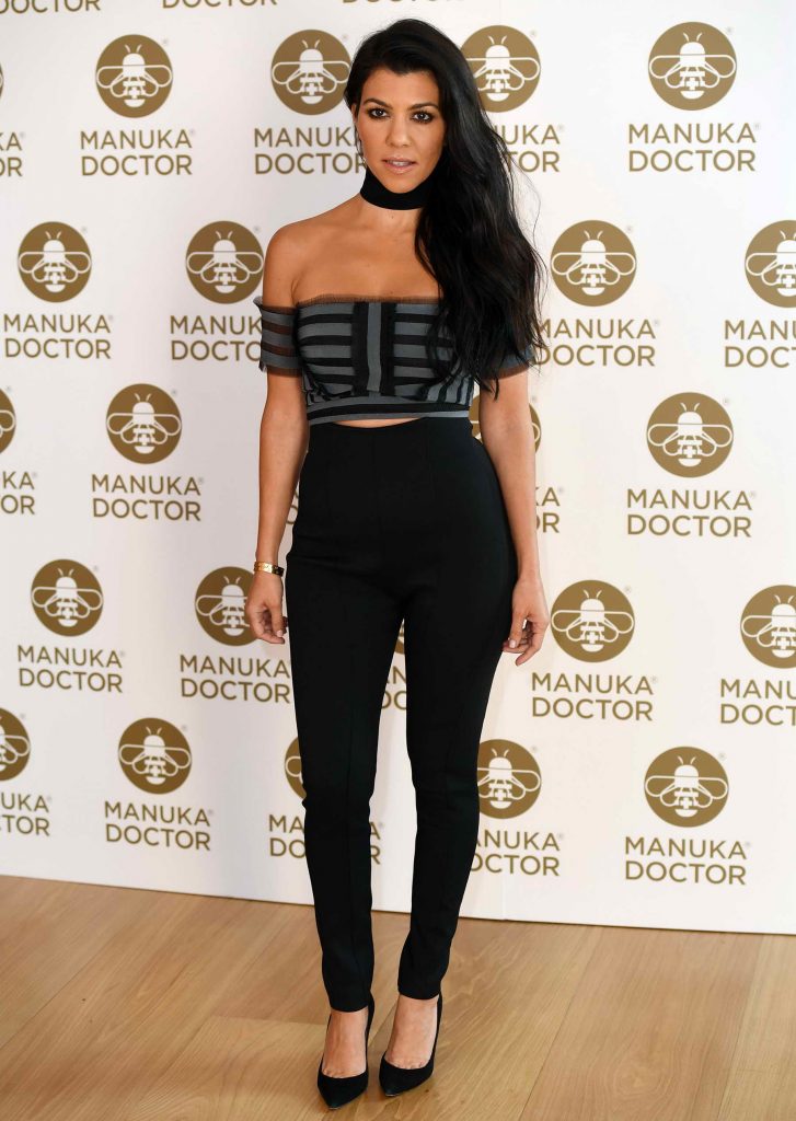 Kourtney Kardashian Does a Photocall at the London Edition Hotel-1
