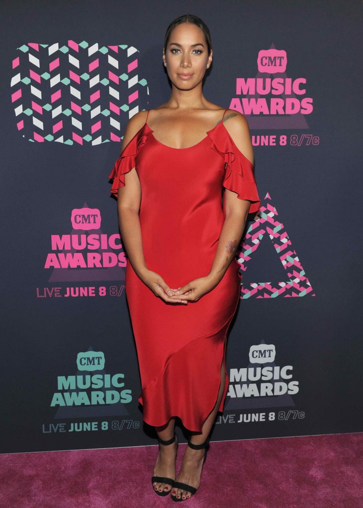 Leona Lewis at 2016 CMT Music Awards at Bridgestone Arena in Nashville-1