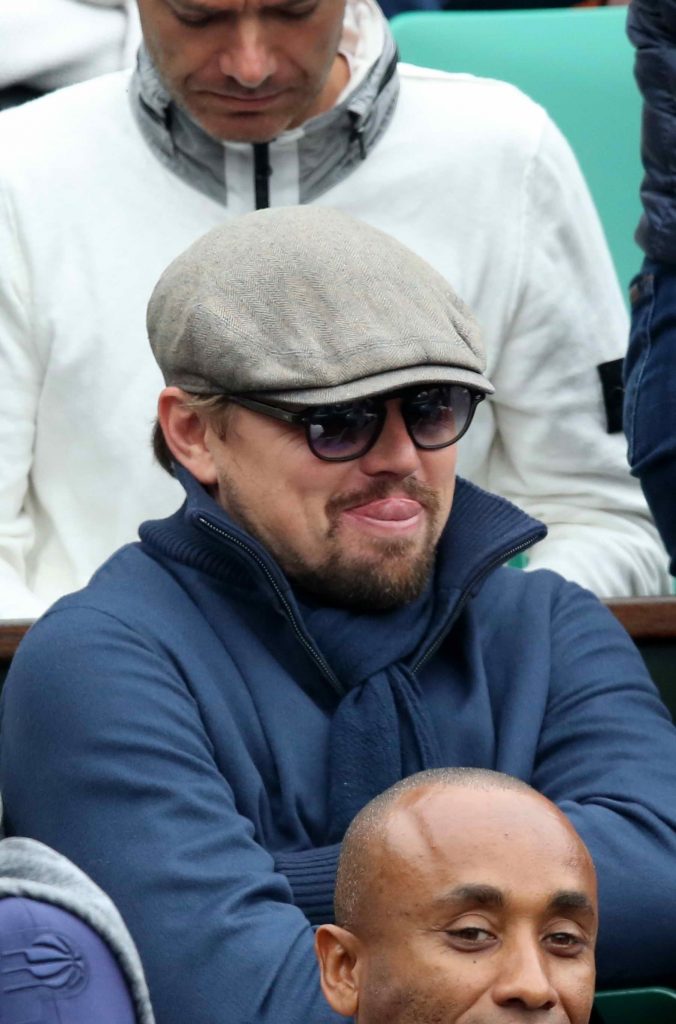 Leonardo DiCaprio Attends the French open Final of Roland Garros in Paris-1