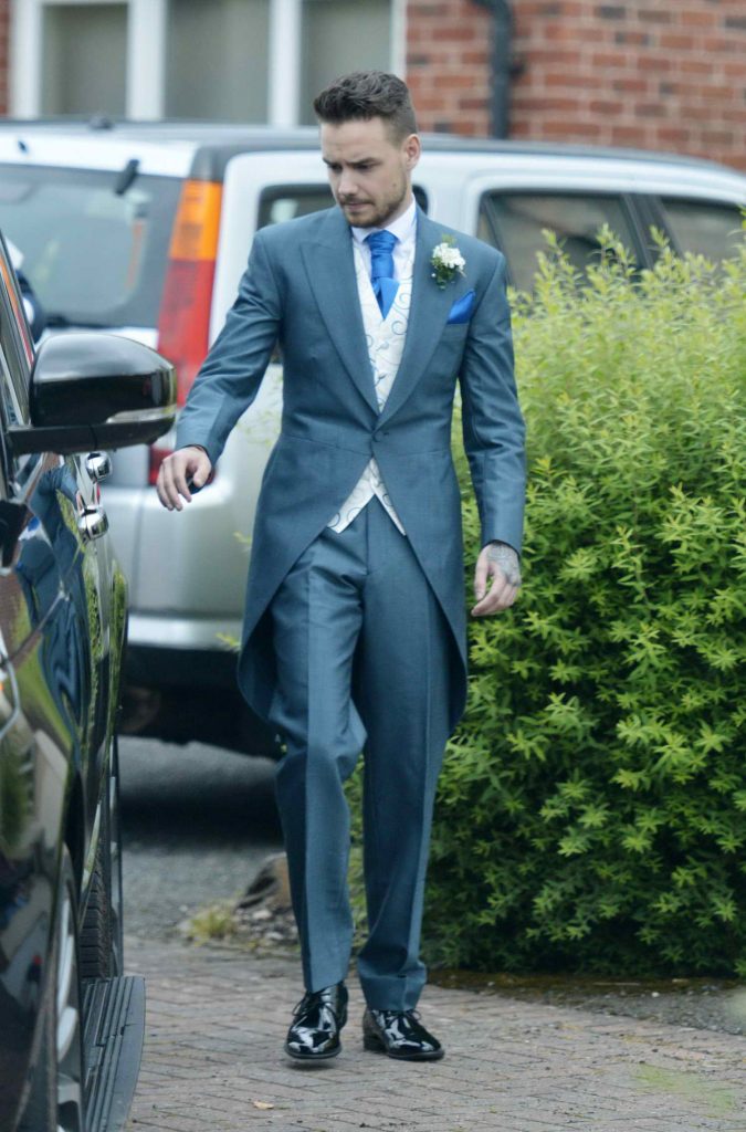 Liam Payne Attends a Wedding-2