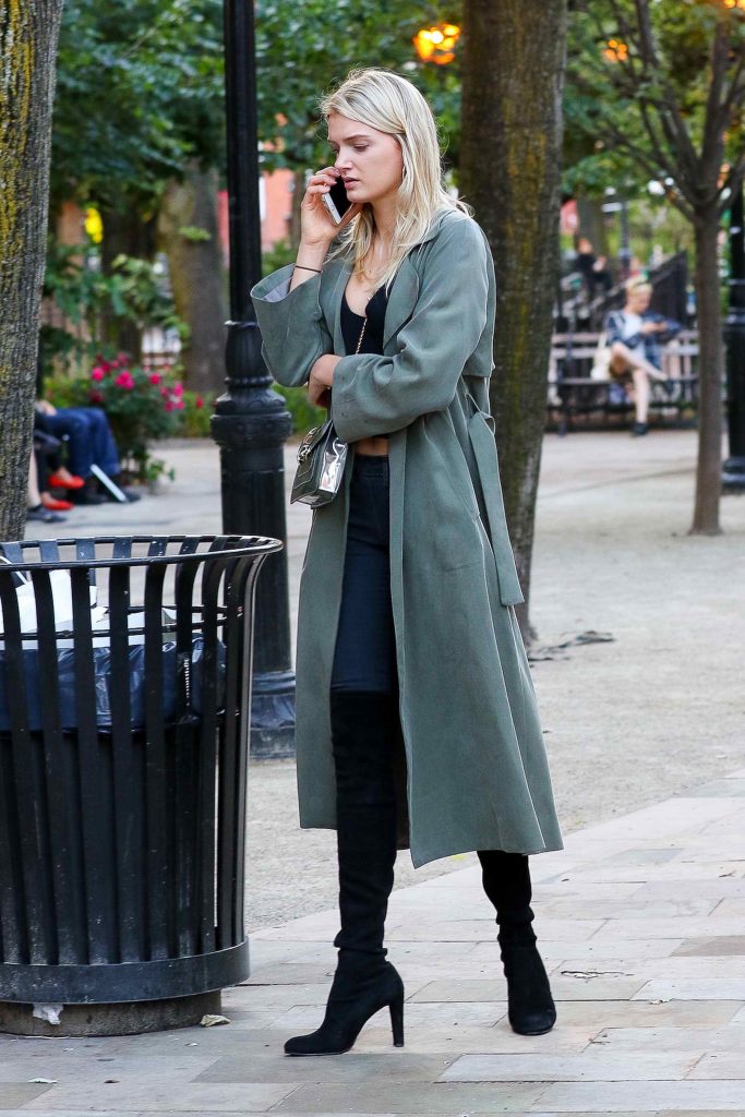 Lily Donaldson Was Spotted Out in NYC-2
