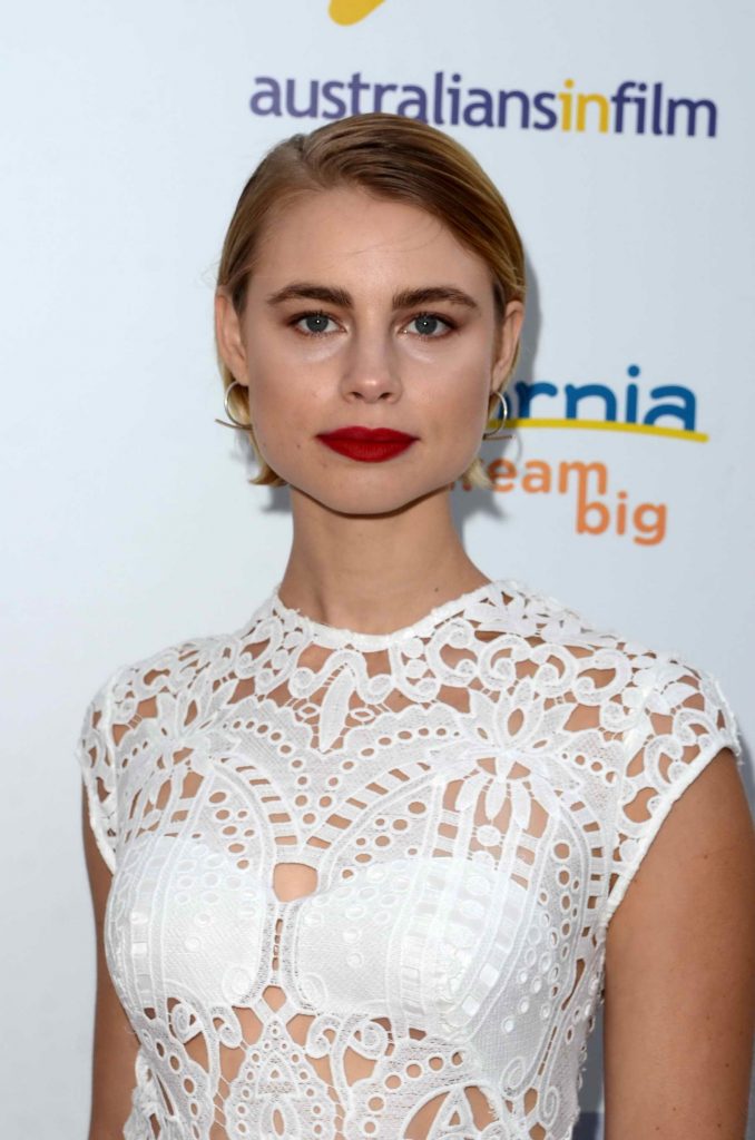 Lucy Fry at the Heath Ledger Scholarship Dinner in Beverly Hills-4