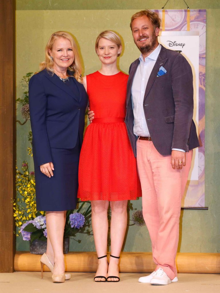 Mia Wasikowska at the Alice Through the Looking Glass Press Conference in Tokyo-4