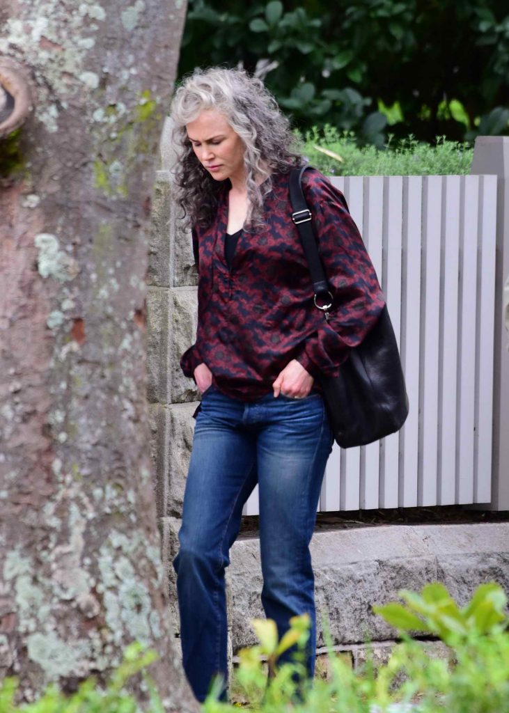 Nicole Kidman on Set of Top of the Lake in Centennial Park in Sydney-2