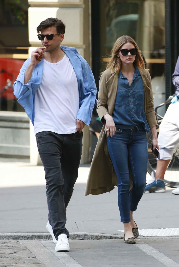 Olivia Palermo and Husband Walk in Brooklyn-2
