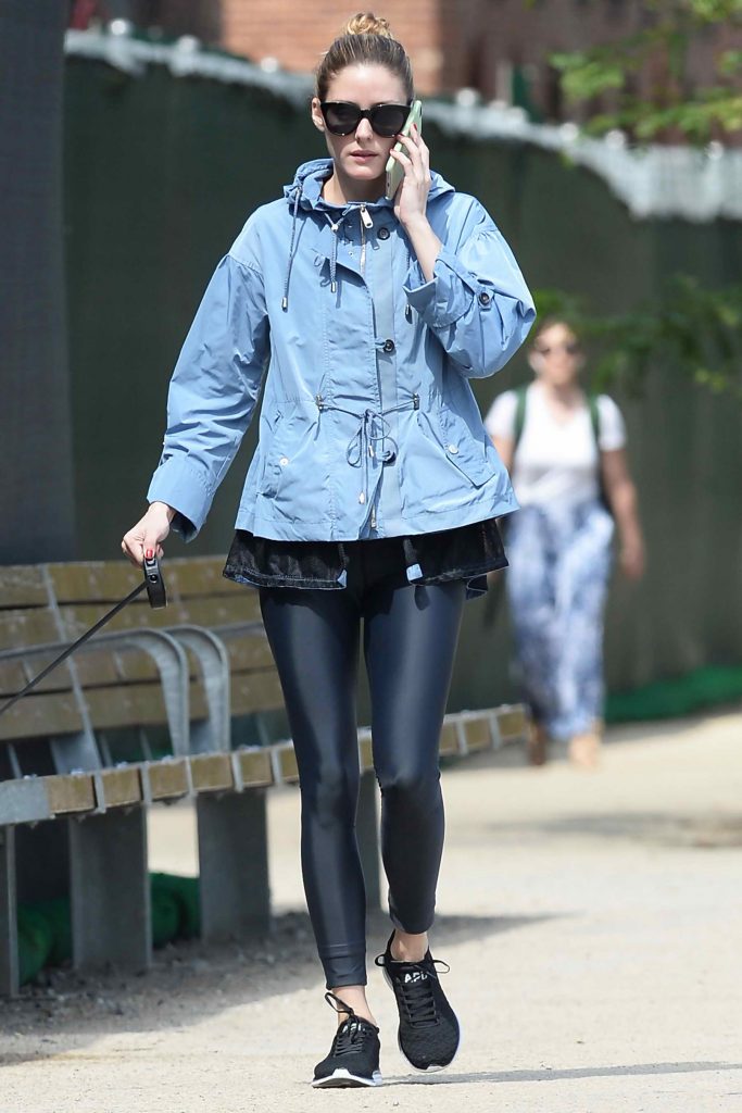 Olivia Palermo Steps Out to Gym in Brooklyn-1