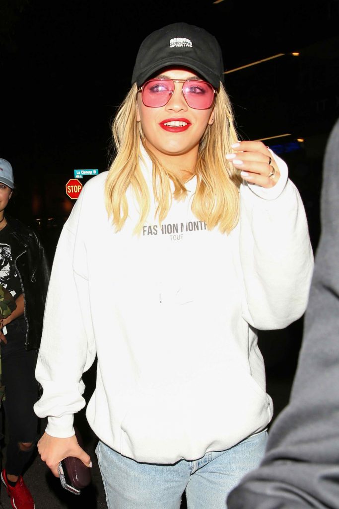 Rita Ora Arrives at the Nice Guy Club in West Hollywood-3