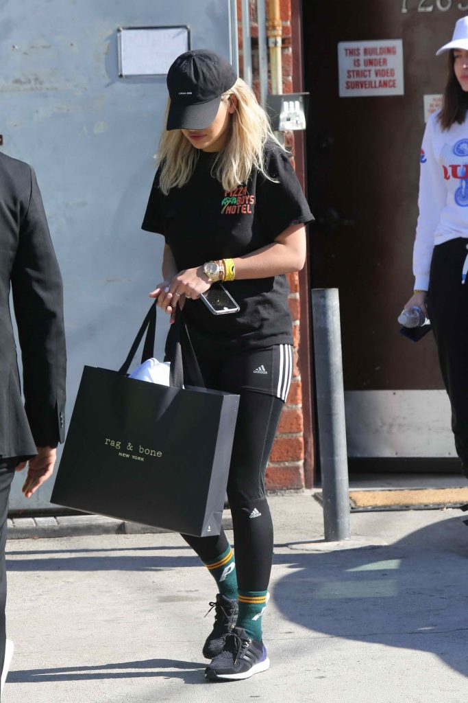 Rita Ora Heads to LAX Airport in Los Angeles-2