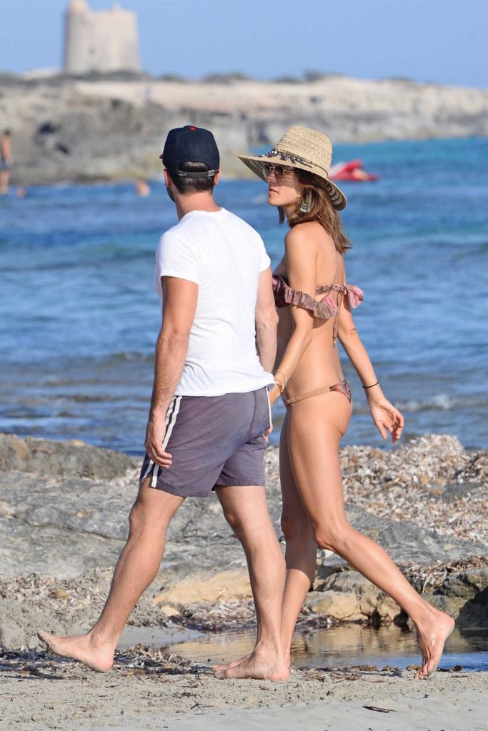 Alessandra Ambrosio in Bikini in Ibiza-5