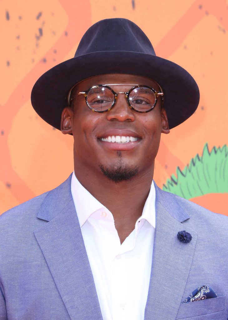 Cam Newton at the Nickelodeon's Kids' Choice Sports Awards in Westwood-4