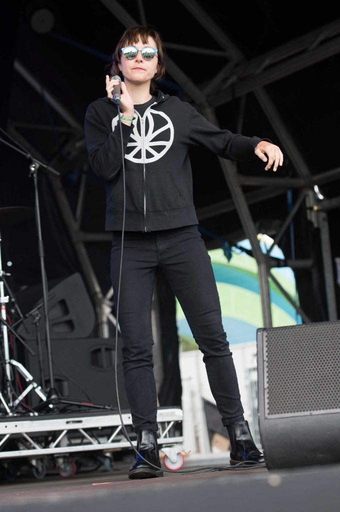 Channy Leaneagh Performs at British Summertime Festival at Hyde Park in London-3