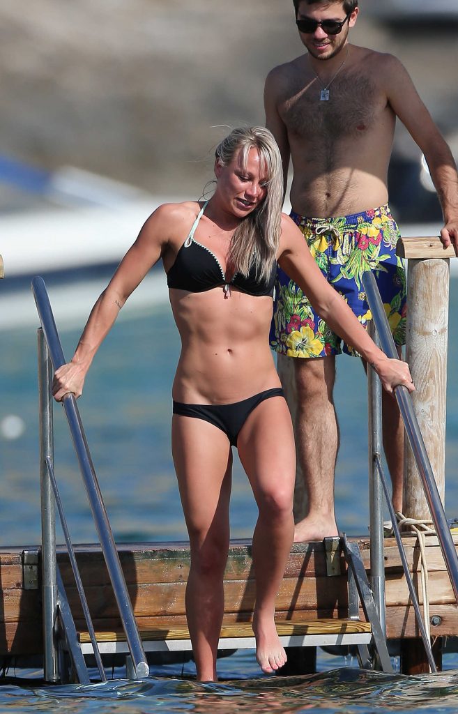 Chloe Madeley in Bikini at the Beach in Ibiza-2