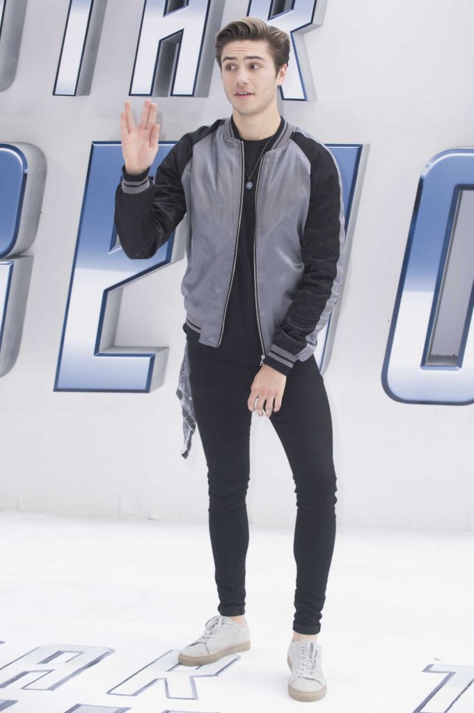 George Shelley at the Star Trek: Beyond Premiere in London-1