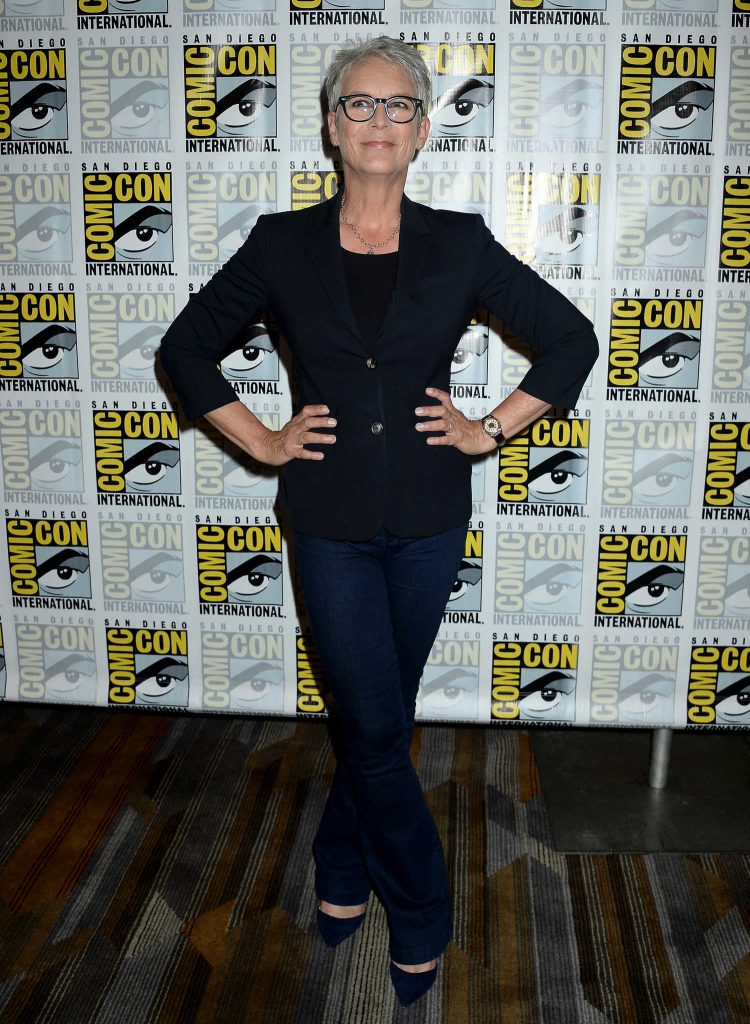 Jamie Lee Curtis at the Scream Queens Press Line at Comic-Con International in San Diego-1