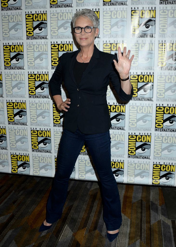 Jamie Lee Curtis at the Scream Queens Press Line at Comic-Con International in San Diego-3