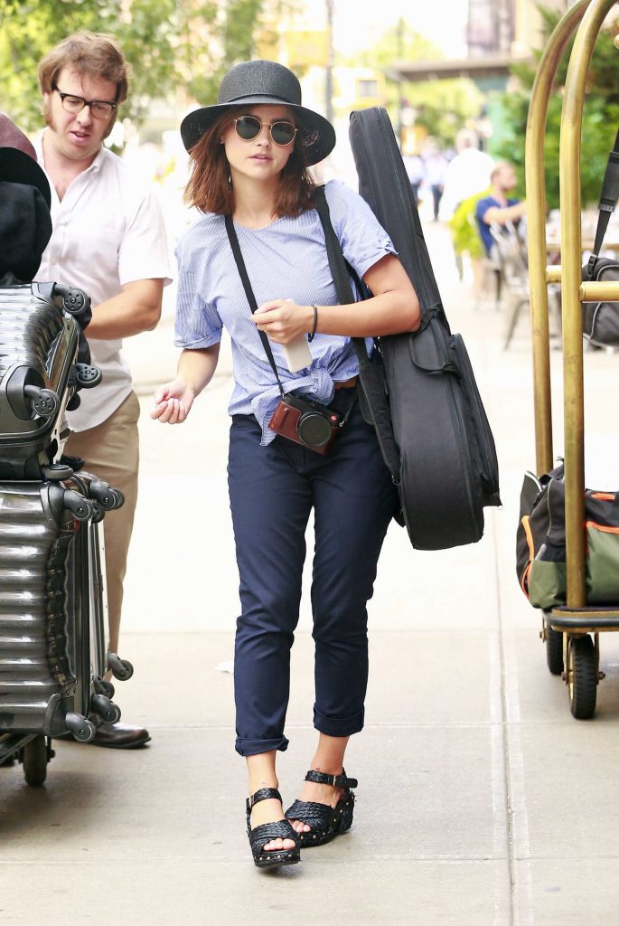 Jenna-Louise Coleman Was Seen Out in New York City-1