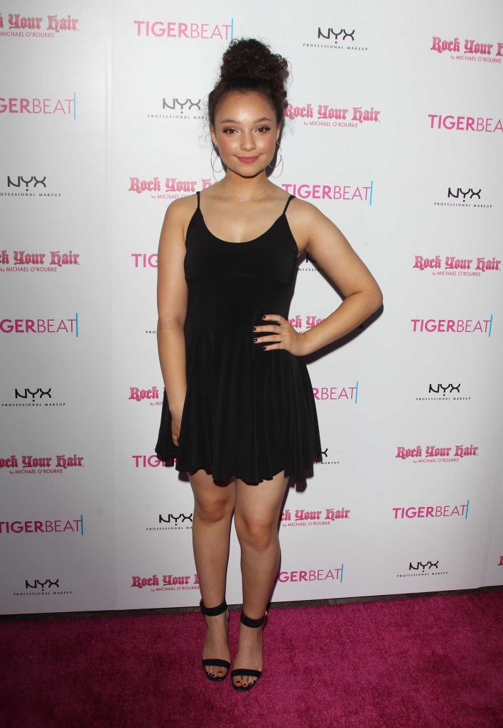 Kayla Maisonet at the TigerBeat's Official Teen Choice Awards Pre-Party in Los Angeles-1